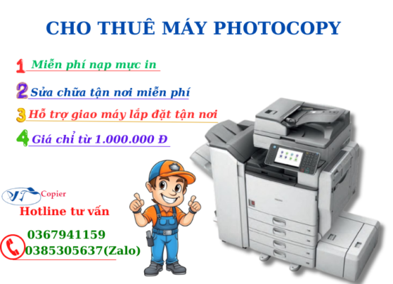 sửa máy photocopy tại bình thạnh