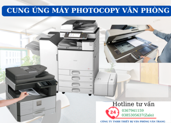 CUNG ỨNG MÁY PHOTOCOPY VĂN PHÒNG