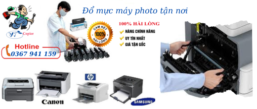 Đổ mực máy in hp, brother, canon tận nhà