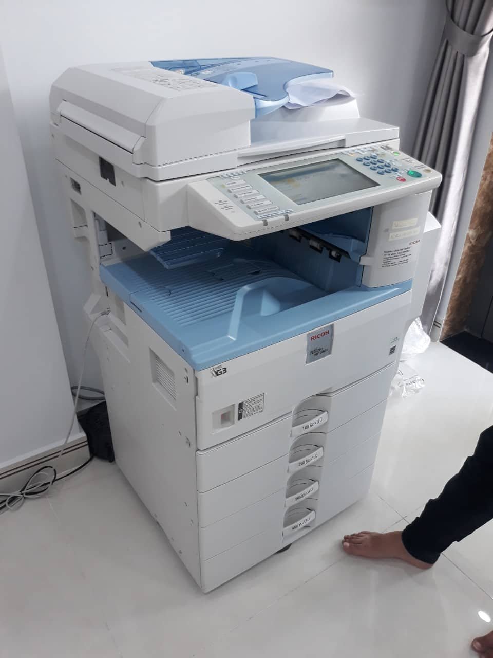Bàn Giao Máy Photocopy Ricoh MP 2851 cho Anh Khách Thủ Đức - Vân Trang ...