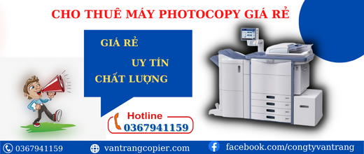 thuê máy photocopy giá tốt tại đường âu cơ quận tân phú