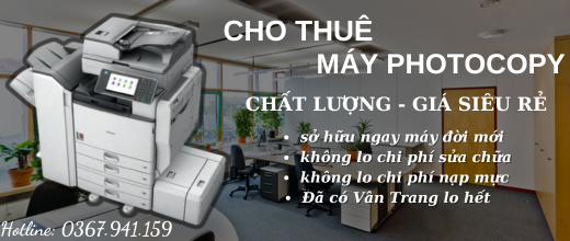 cho thuê máy photocopy giá rẻ TẠI HCM